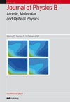 JOURNAL OF PHYSICS B-ATOMIC MOLECULAR AND OPTICAL PHYSICS杂志封面